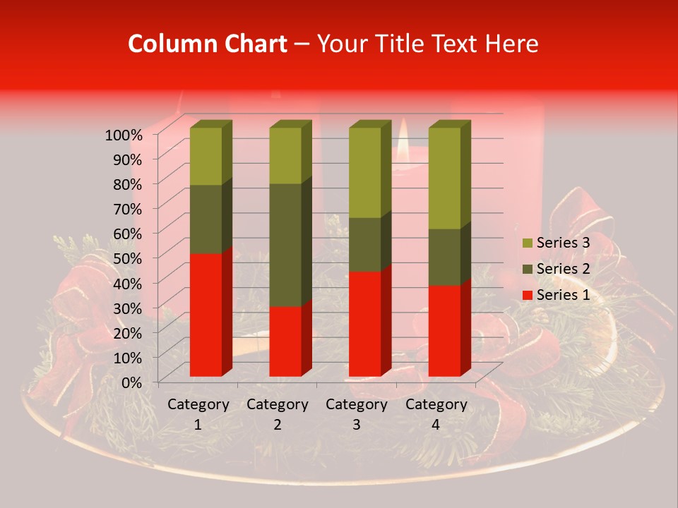 Second Solemn Red PowerPoint Template