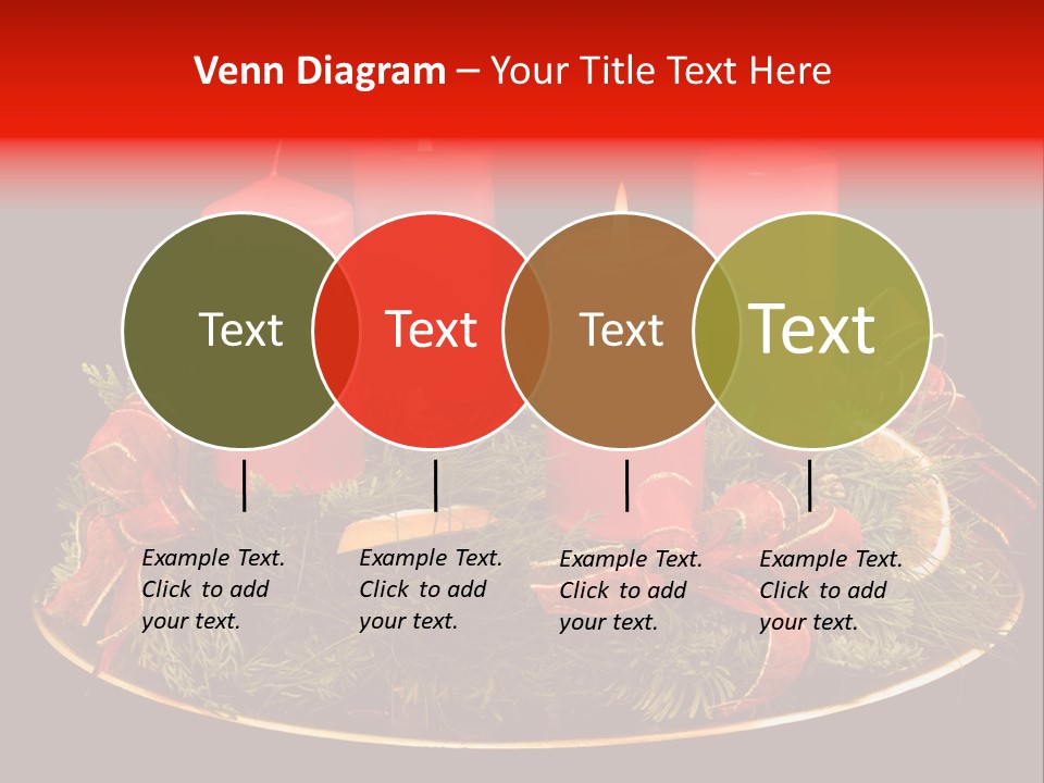 Second Solemn Red PowerPoint Template