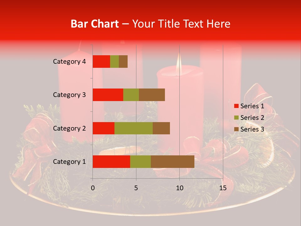 Second Solemn Red PowerPoint Template