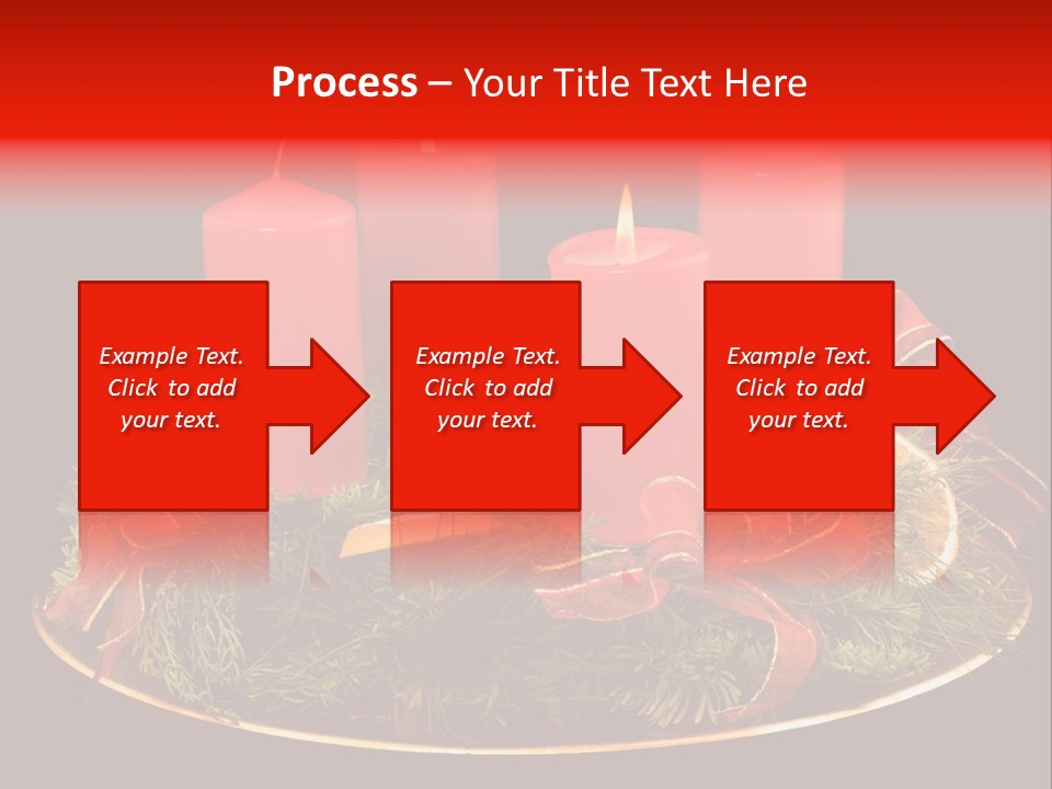 Second Solemn Red PowerPoint Template