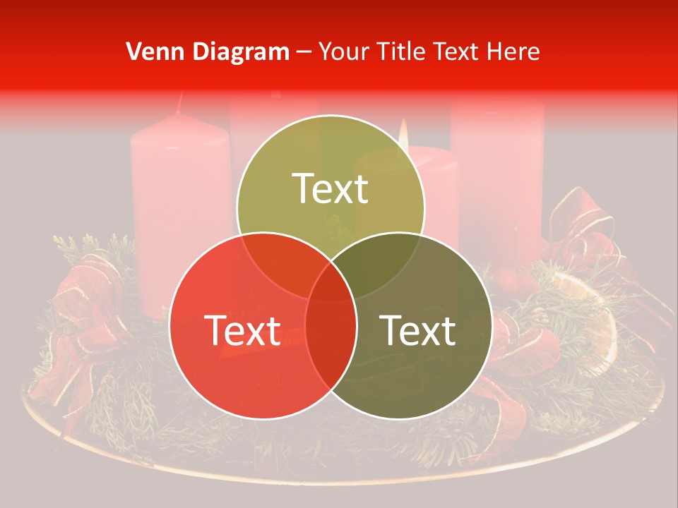 Second Solemn Red PowerPoint Template