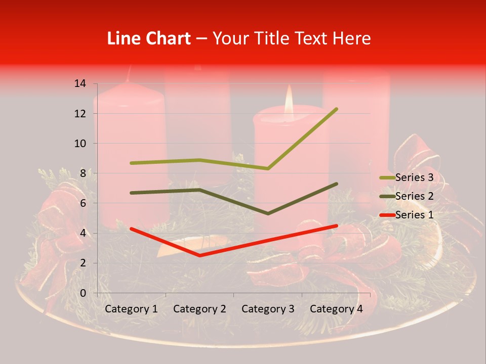 Second Solemn Red PowerPoint Template
