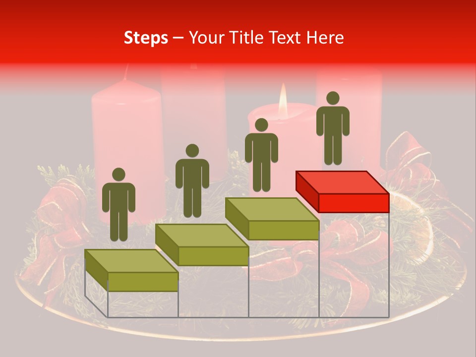 Second Solemn Red PowerPoint Template