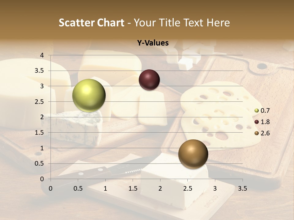 Wood Assortment Dairy Product PowerPoint Template