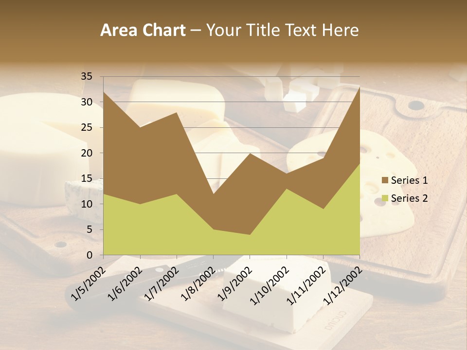 Wood Assortment Dairy Product PowerPoint Template