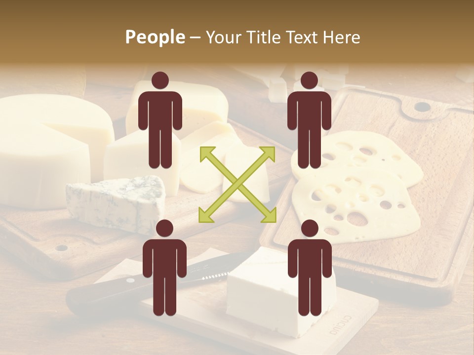 Wood Assortment Dairy Product PowerPoint Template