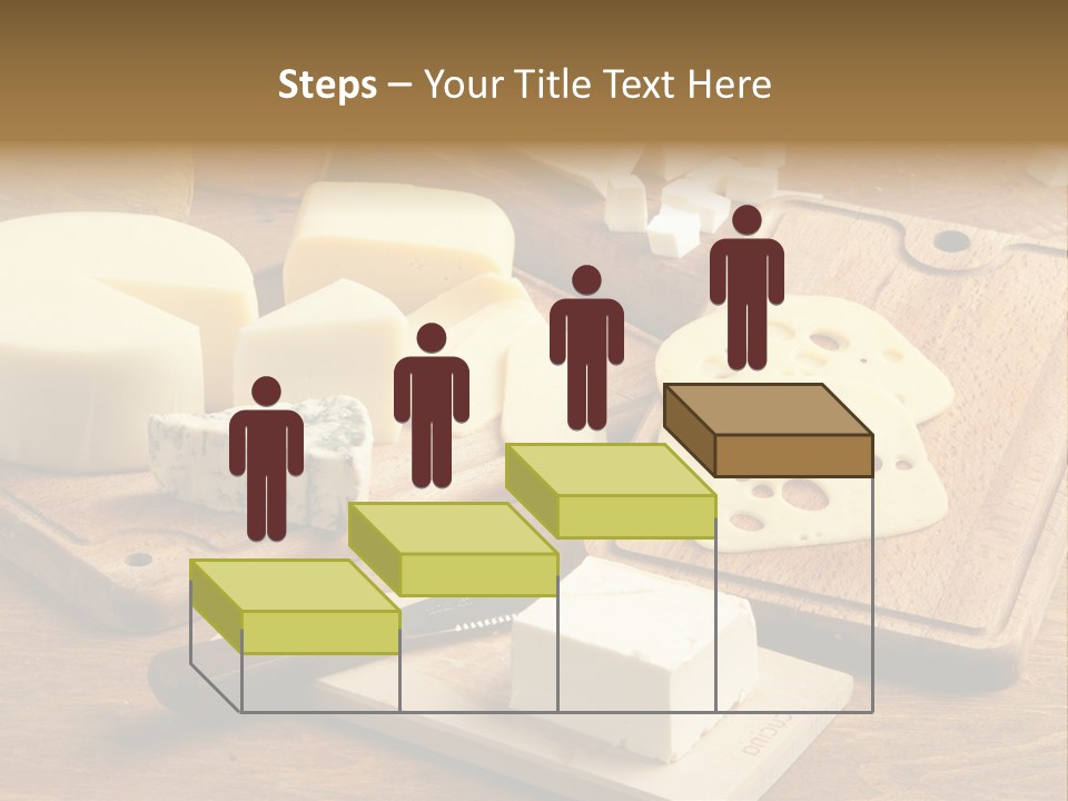 Wood Assortment Dairy Product PowerPoint Template