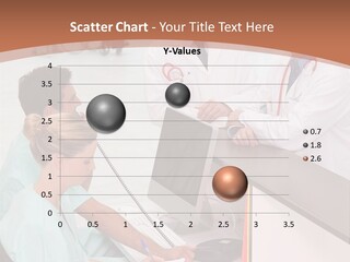 Seated Man Doctor PowerPoint Template