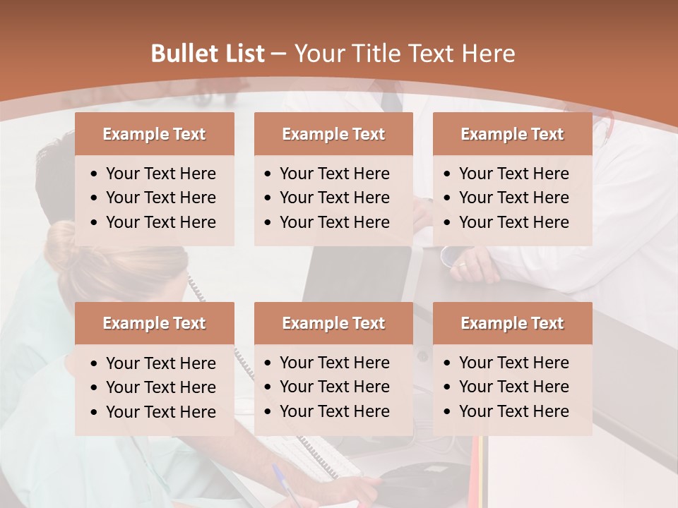 Seated Man Doctor PowerPoint Template