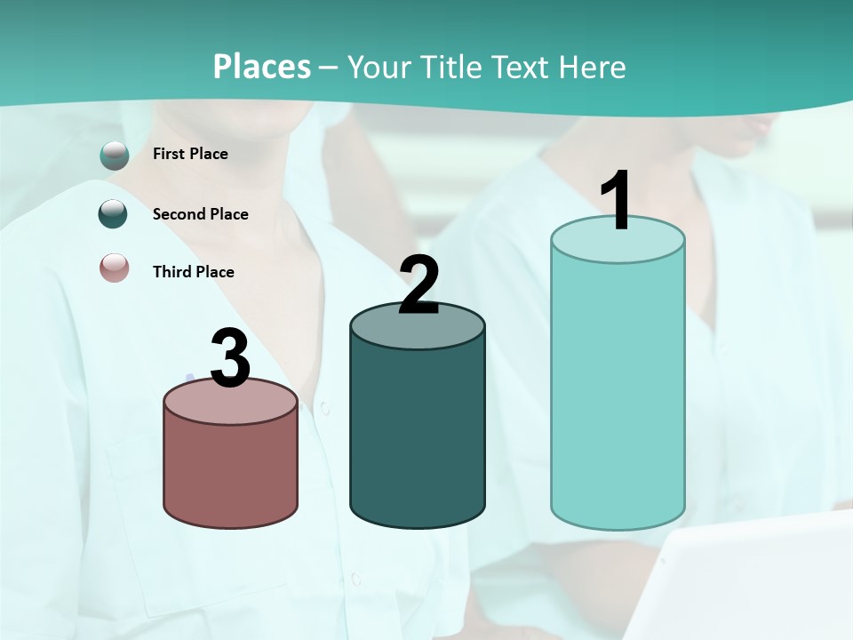 Working Smiling Smock PowerPoint Template