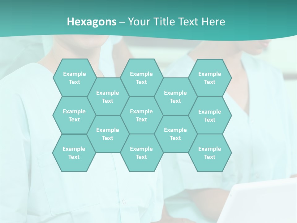 Working Smiling Smock PowerPoint Template