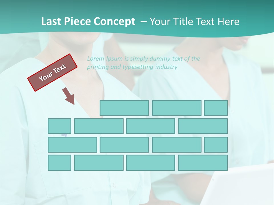 Working Smiling Smock PowerPoint Template