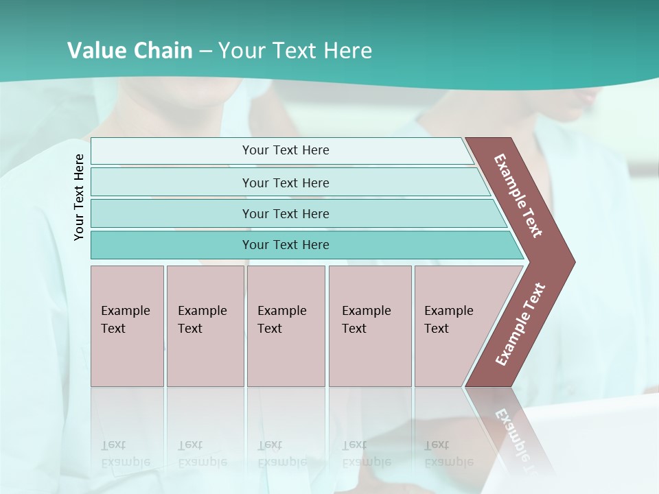 Working Smiling Smock PowerPoint Template