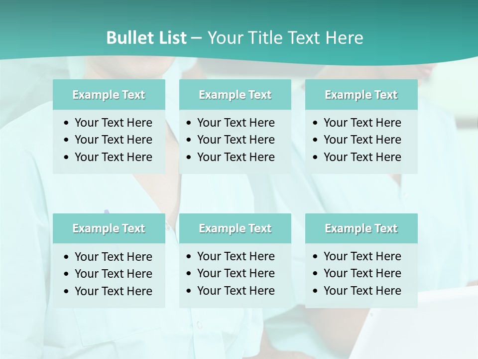 Working Smiling Smock PowerPoint Template