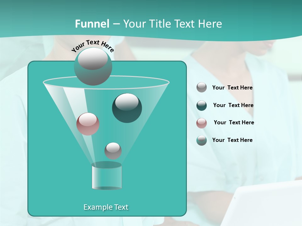 Working Smiling Smock PowerPoint Template
