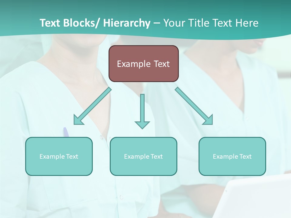 Working Smiling Smock PowerPoint Template