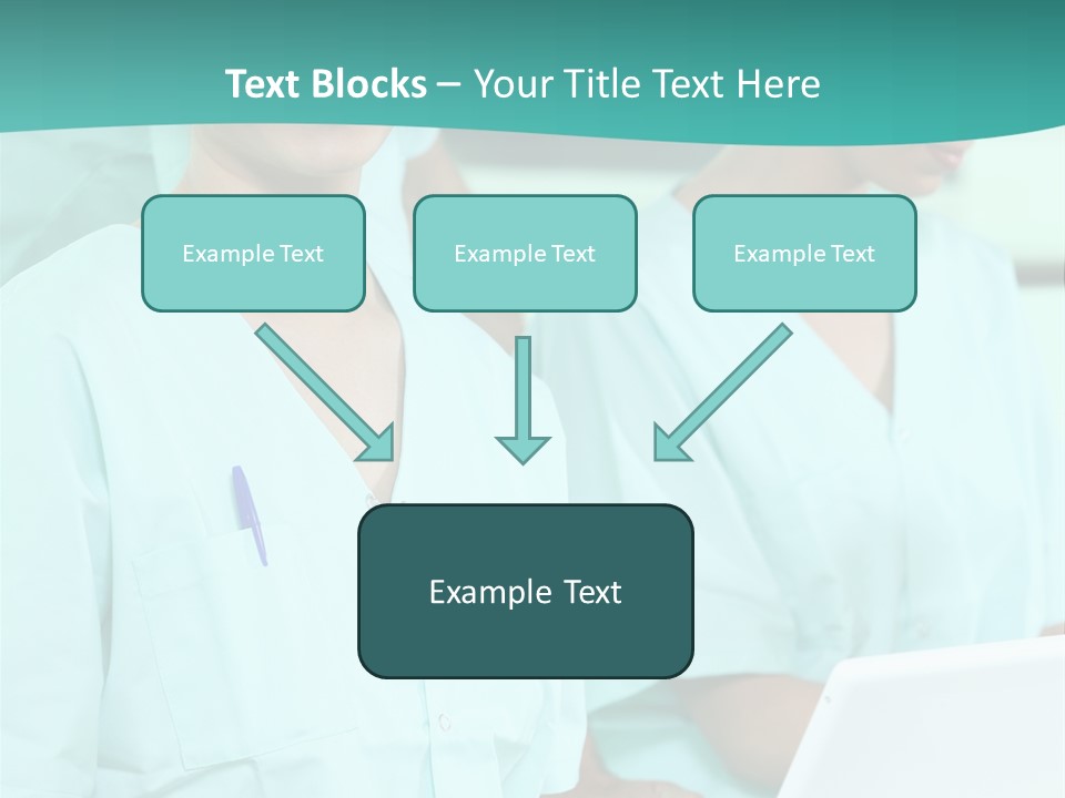 Working Smiling Smock PowerPoint Template