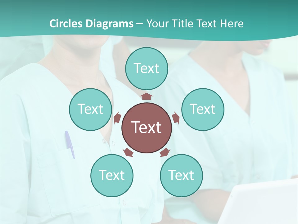 Working Smiling Smock PowerPoint Template