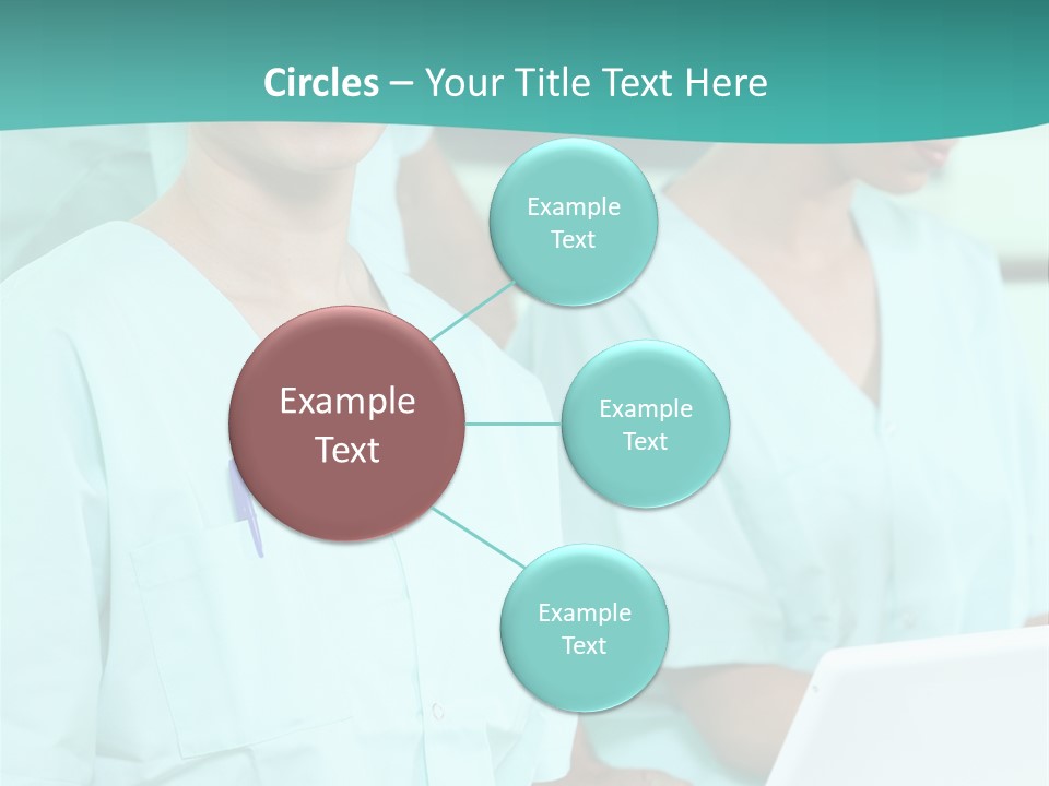 Working Smiling Smock PowerPoint Template