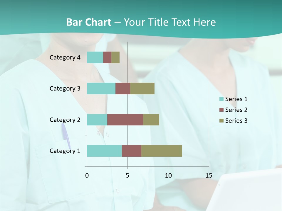 Working Smiling Smock PowerPoint Template