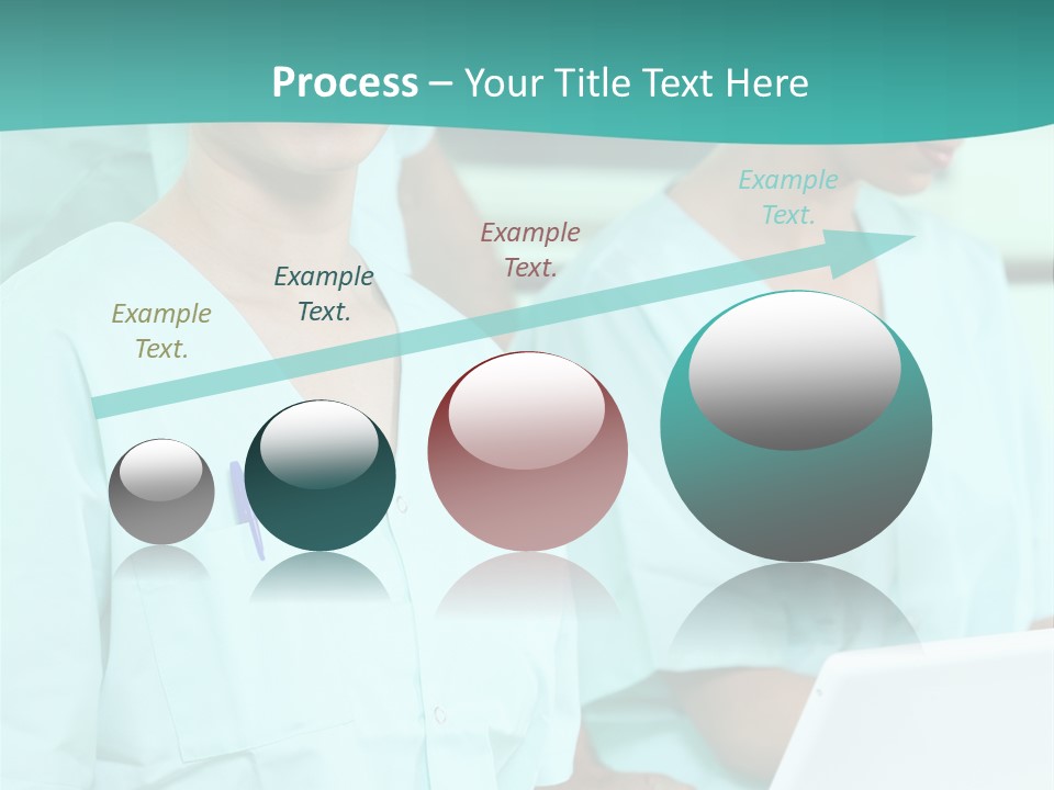 Working Smiling Smock PowerPoint Template