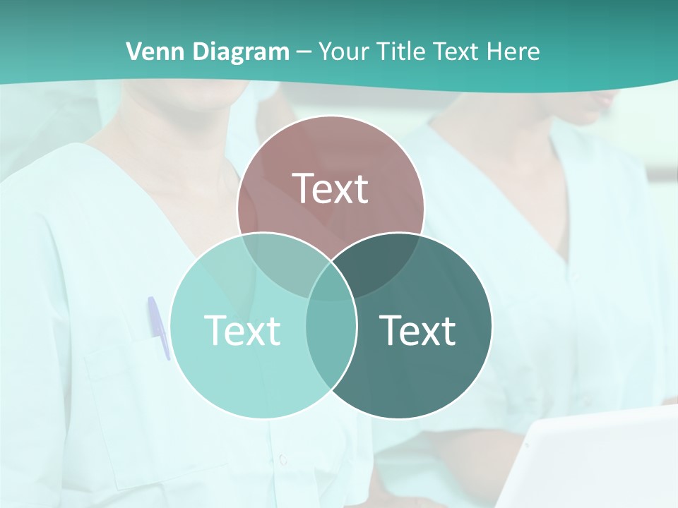 Working Smiling Smock PowerPoint Template