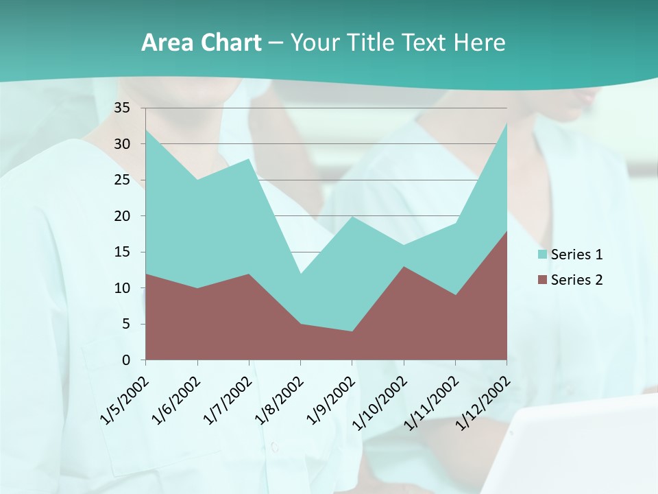 Working Smiling Smock PowerPoint Template