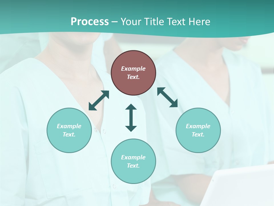 Working Smiling Smock PowerPoint Template