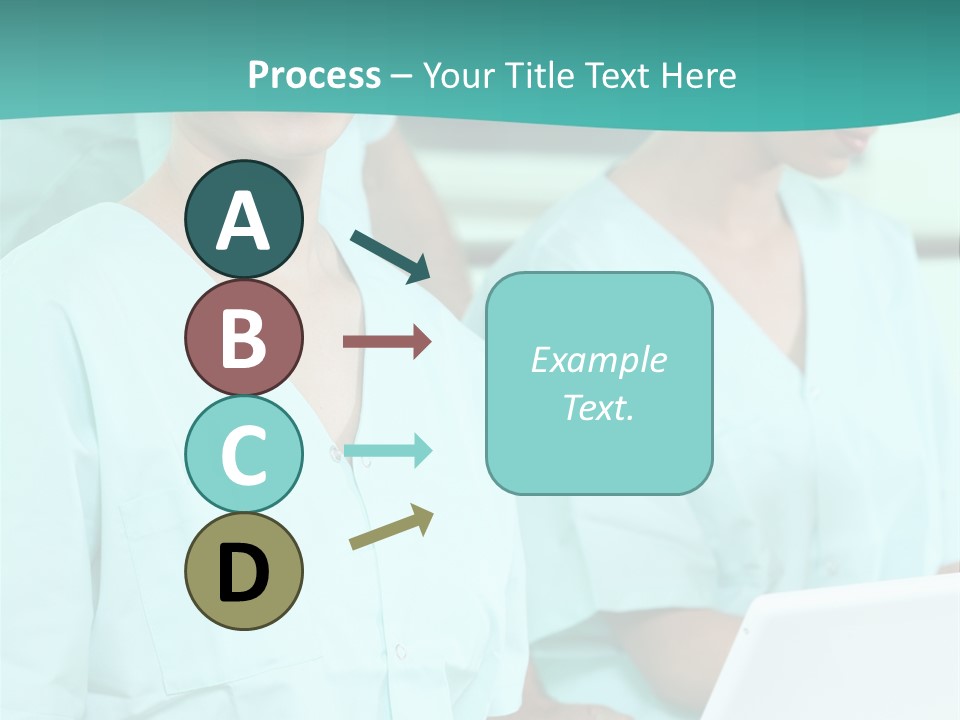 Working Smiling Smock PowerPoint Template