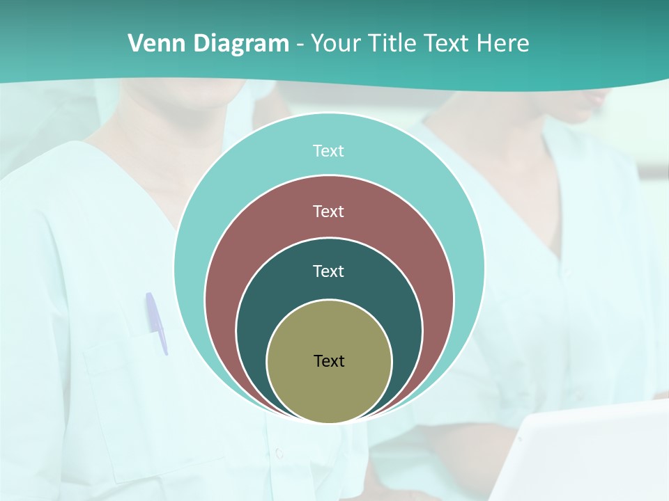 Working Smiling Smock PowerPoint Template