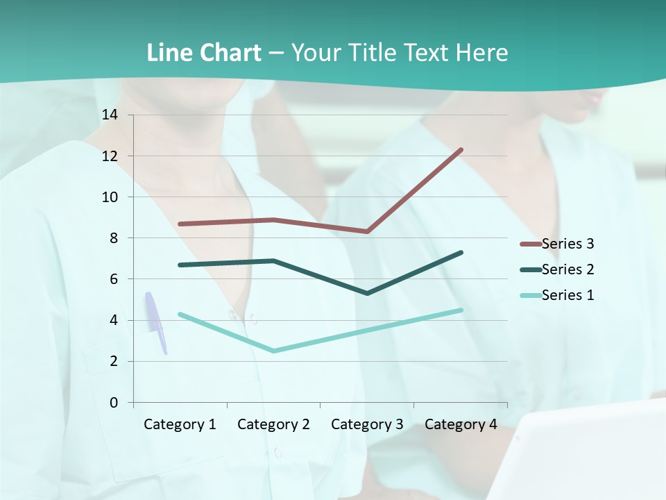 Working Smiling Smock PowerPoint Template