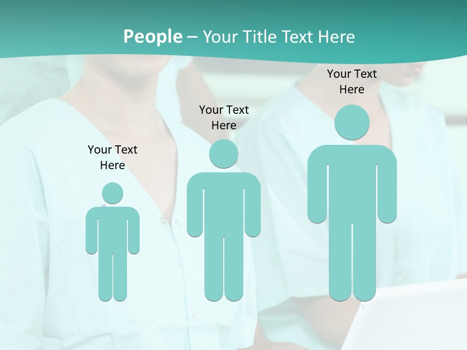 Working Smiling Smock PowerPoint Template