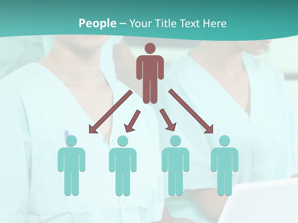 Working Smiling Smock PowerPoint Template