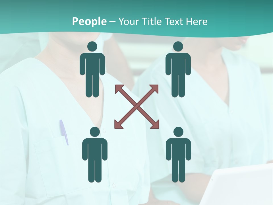 Working Smiling Smock PowerPoint Template