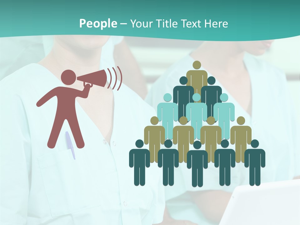 Working Smiling Smock PowerPoint Template