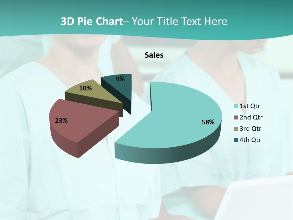 Working Smiling Smock PowerPoint Template