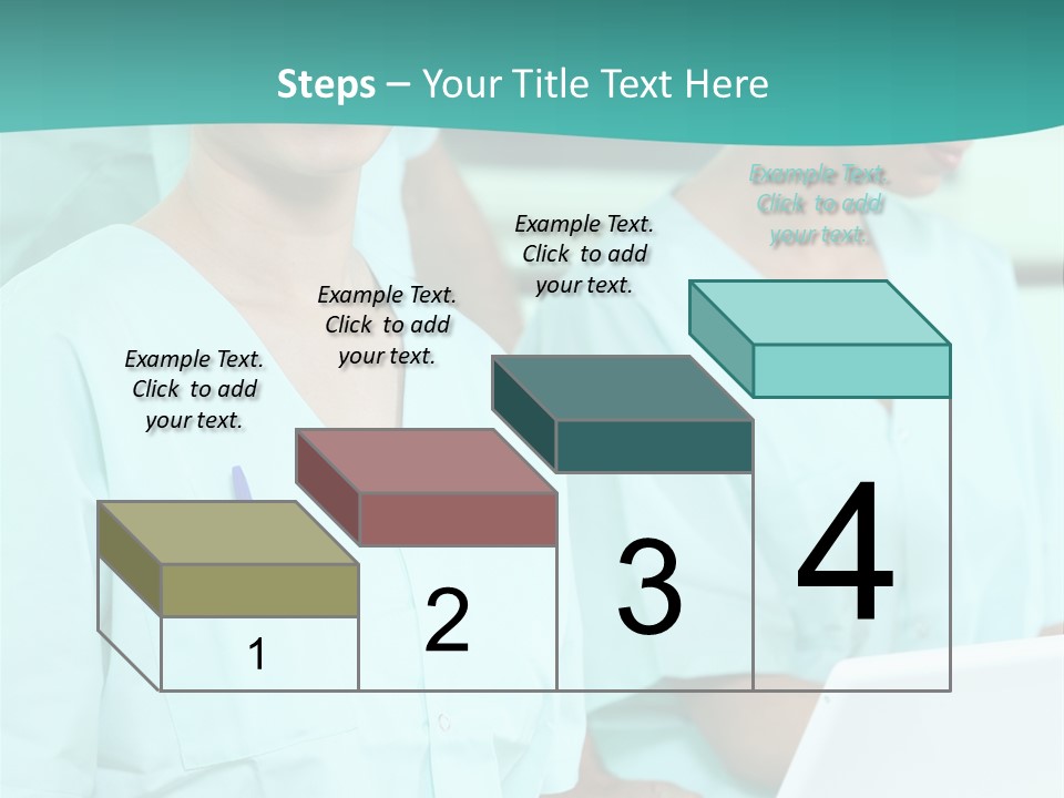 Working Smiling Smock PowerPoint Template