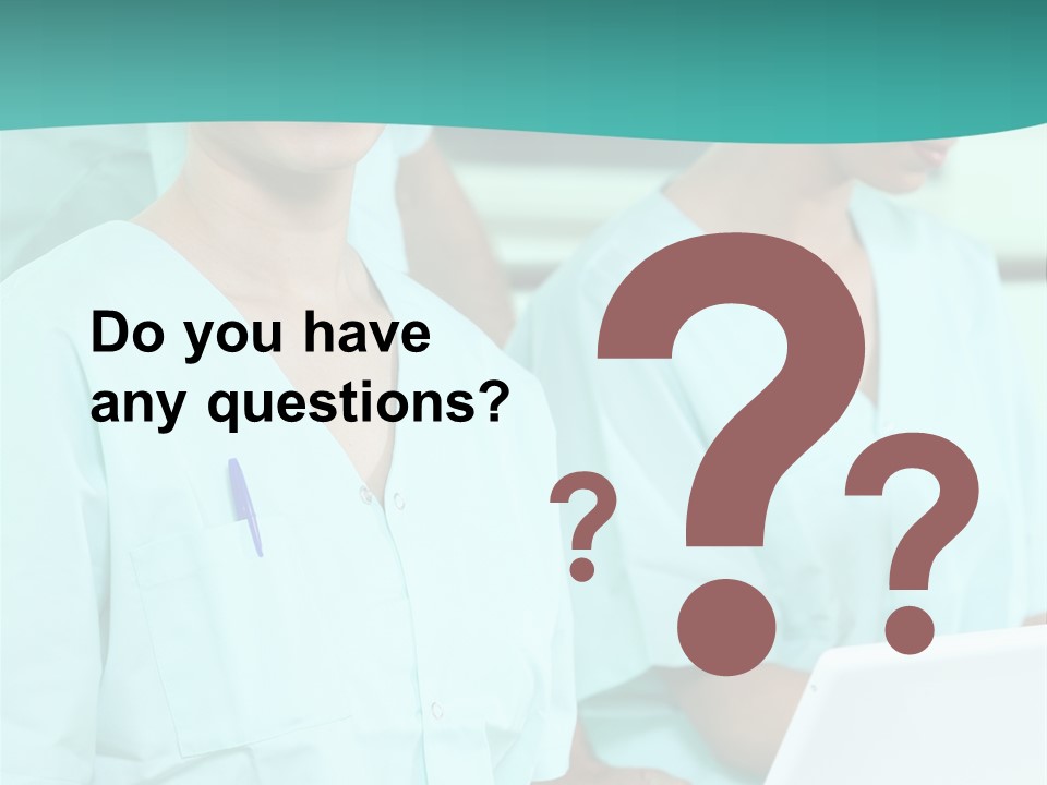 Working Smiling Smock PowerPoint Template