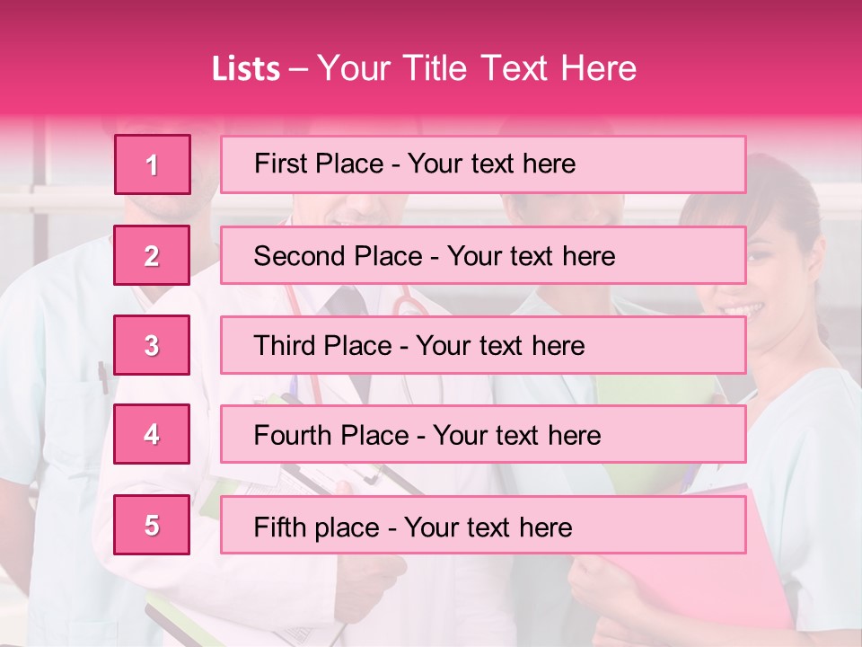 Medical Job Nurse PowerPoint Template