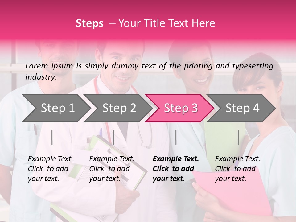 Medical Job Nurse PowerPoint Template
