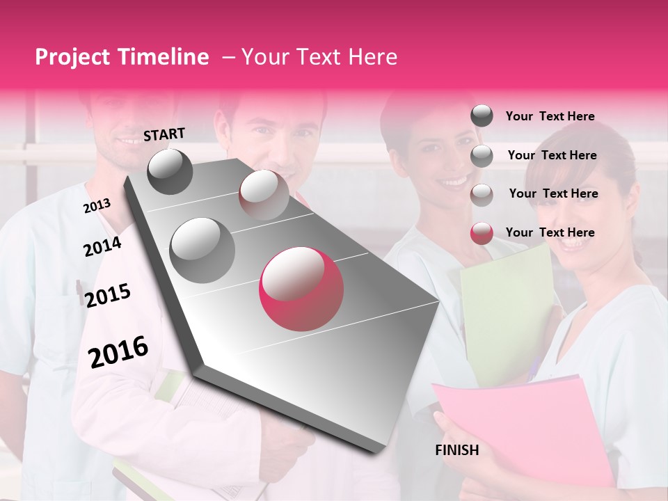 Medical Job Nurse PowerPoint Template