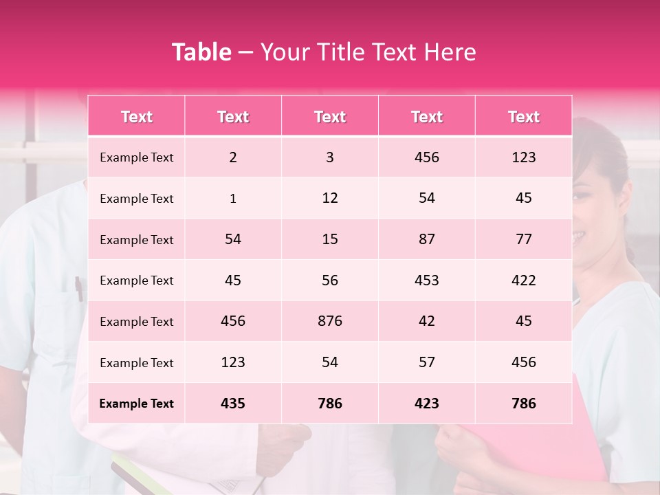 Medical Job Nurse PowerPoint Template