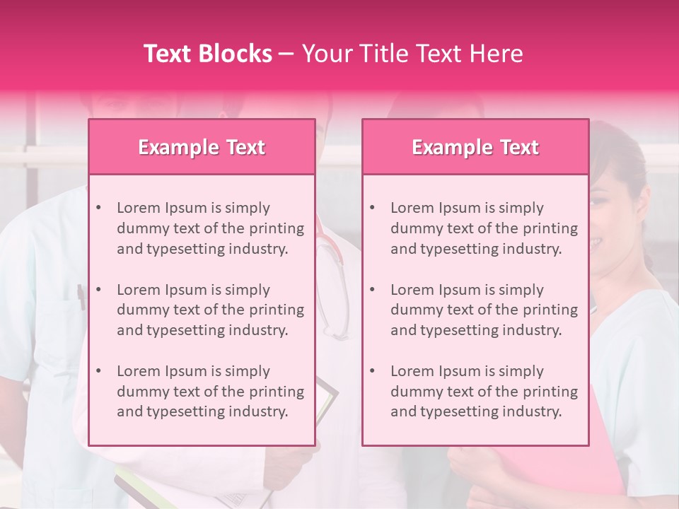 Medical Job Nurse PowerPoint Template