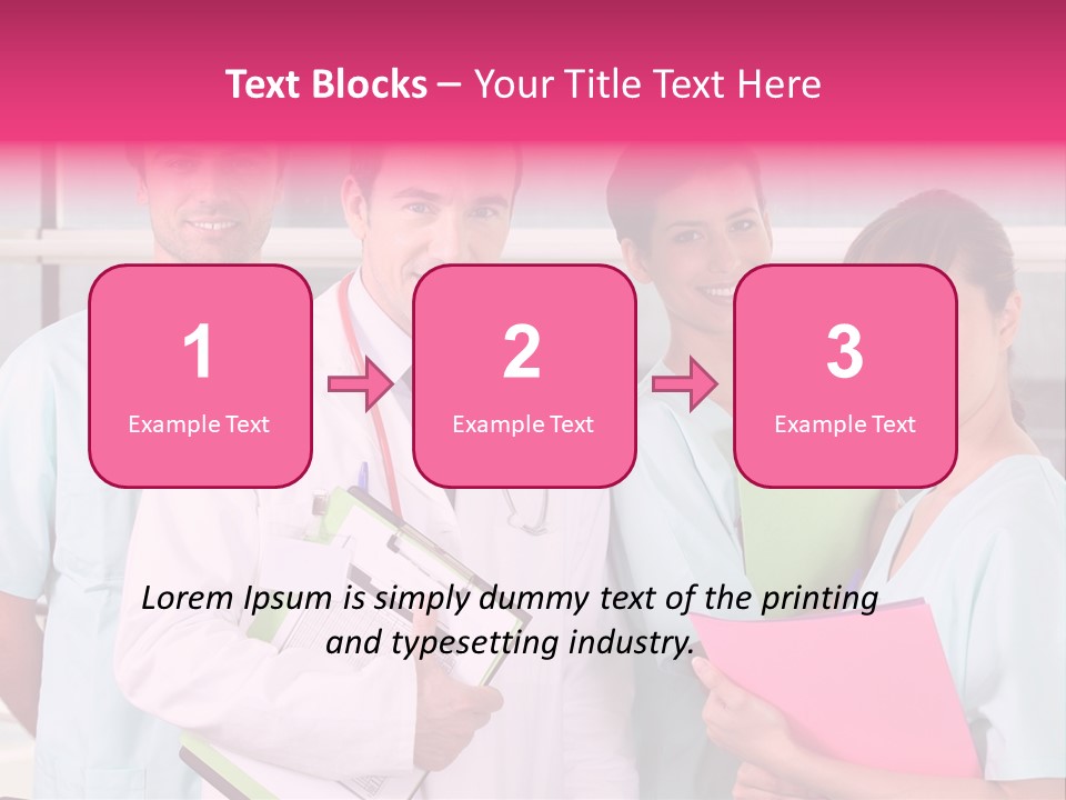 Medical Job Nurse PowerPoint Template