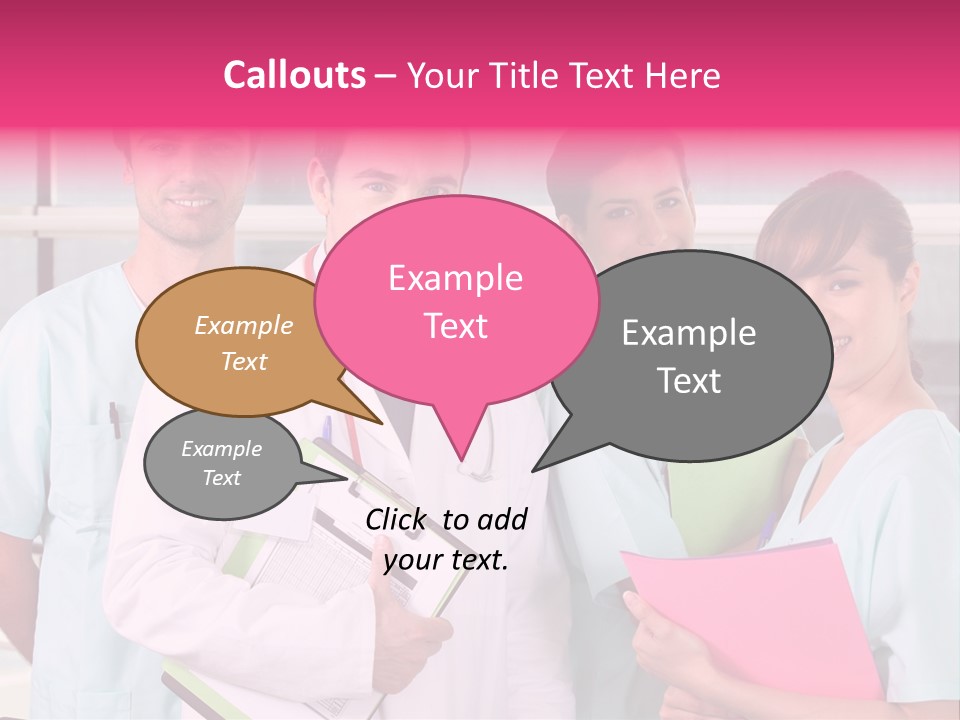 Medical Job Nurse PowerPoint Template