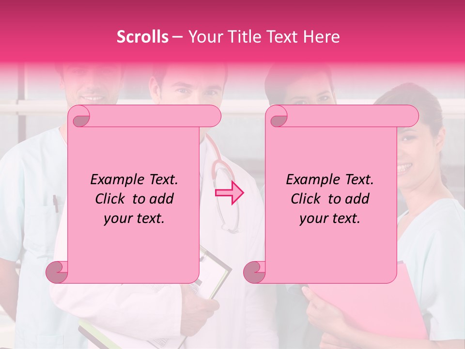 Medical Job Nurse PowerPoint Template