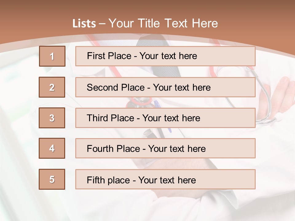 Doctor Office Health PowerPoint Template