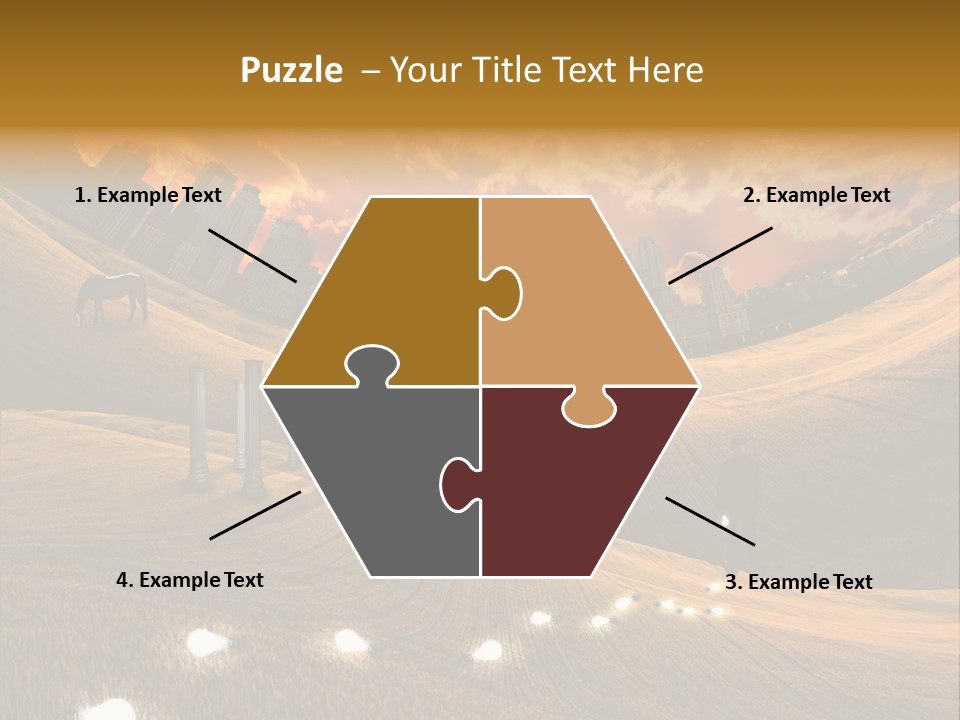 Summer Tempting White PowerPoint Template