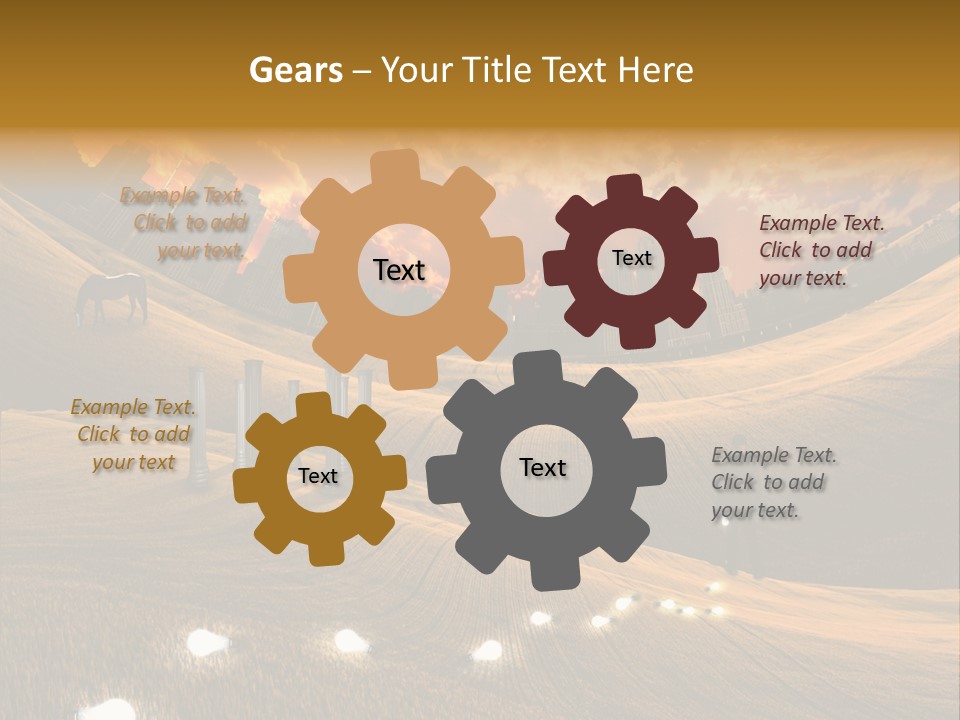 Summer Tempting White PowerPoint Template