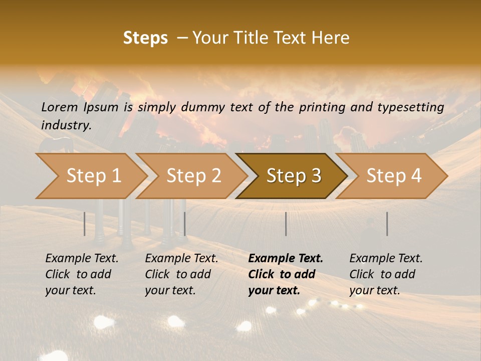 Summer Tempting White PowerPoint Template